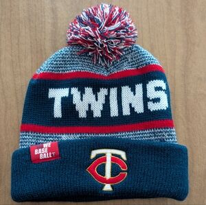 Minnesota Twins Knit Beanie with Pom NEW